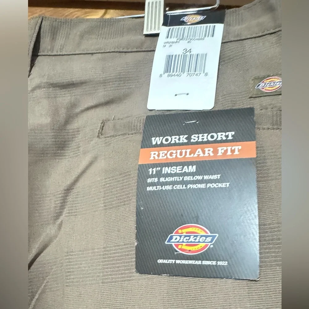 DICKIES Men’s WORK SHORTS Size 34 - Picture 3 of 8